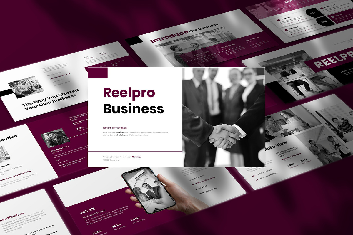 Realpro Business Presentation, a Presentation Template by Analogous Temp (Photo 1 of 5)