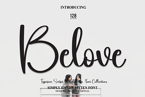 Belove Script Font