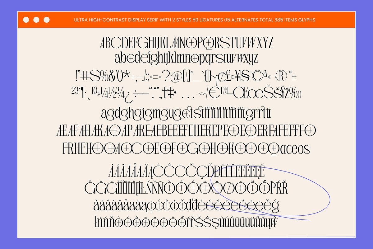 Romance Cubano High-Contrast Serif, a Serif Font by timelesstype.co (Photo 10 of 10)