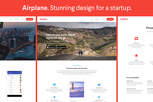 Website Template for Startups