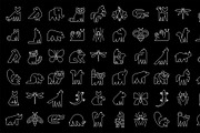 Animals logos collection + pattern, an Object Graphic by NataliiaVolyk (Thumbnail 6 of 11)