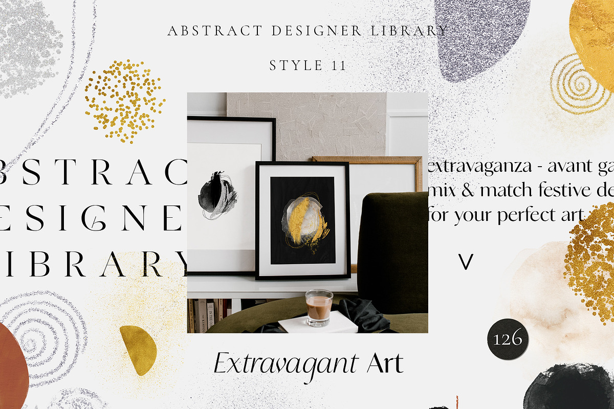 ABSTRACT DESIGN LIBRARY shapes, an Object Graphic by Lana Elanor (Photo 23 of 56)