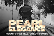 Color fonts ResotE-Pastels, a Sans Serif Font by glukfonts (Thumbnail 1 of 8)