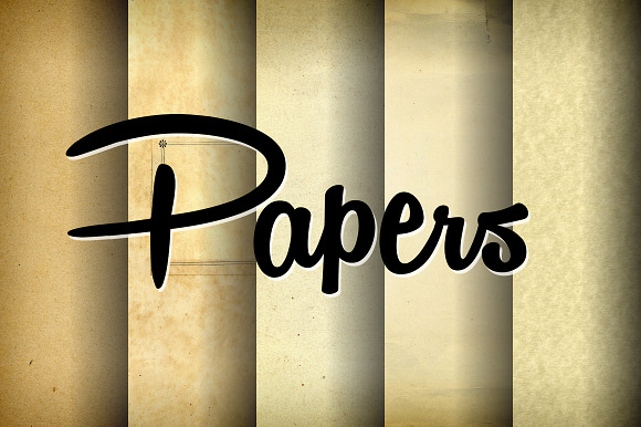 Old Vintage Paper Textures preview 5