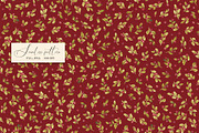 Christmas mistletoe pattern, a Pattern Graphic by SirenaArt (Thumbnail 4 of 12)