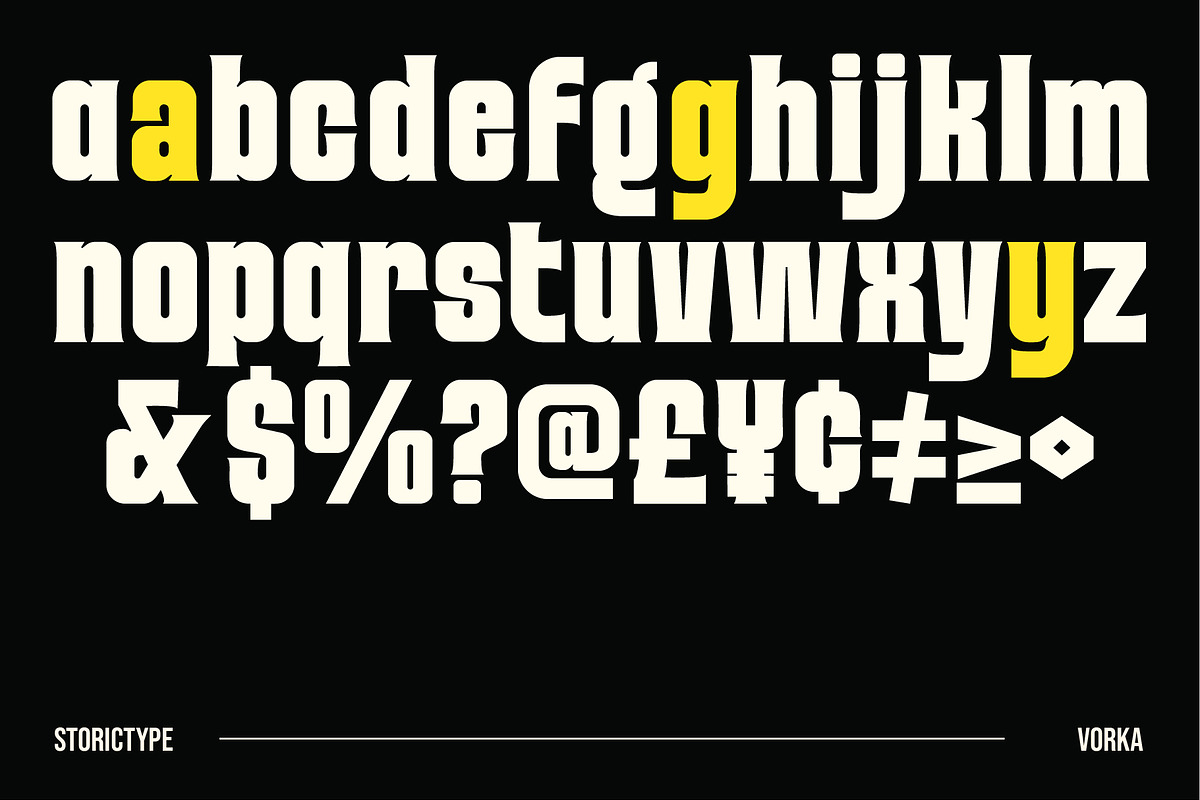VORKA - Headline Display Typeface, a Serif Font by StoricType (Photo 8 of 24)