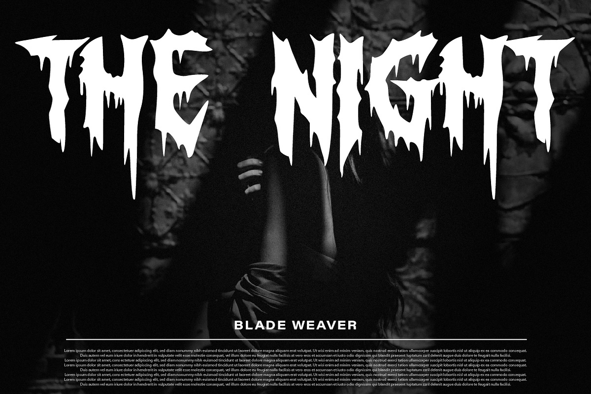 Blade Weaver - Blackletter Font, a Blackletter Font by NuType (Photo 6 of 10)