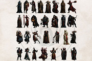 Harvest RPG Characters Cliparts, a Seasonal Illustration by ThatsDesignArt (Thumbnail 13 of 15)