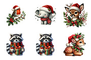 Woodland Christmas Sublimation PNG, an Illustration by SinaCreation (Thumbnail 4 of 7)