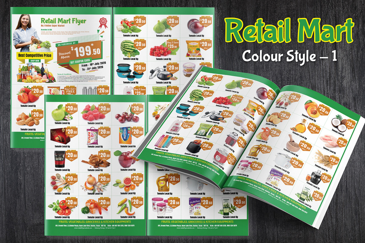 Retail Mart 4 Page Catalogue, a Brochure Template by Sainath Chillapuram (Photo 2 of 6)
