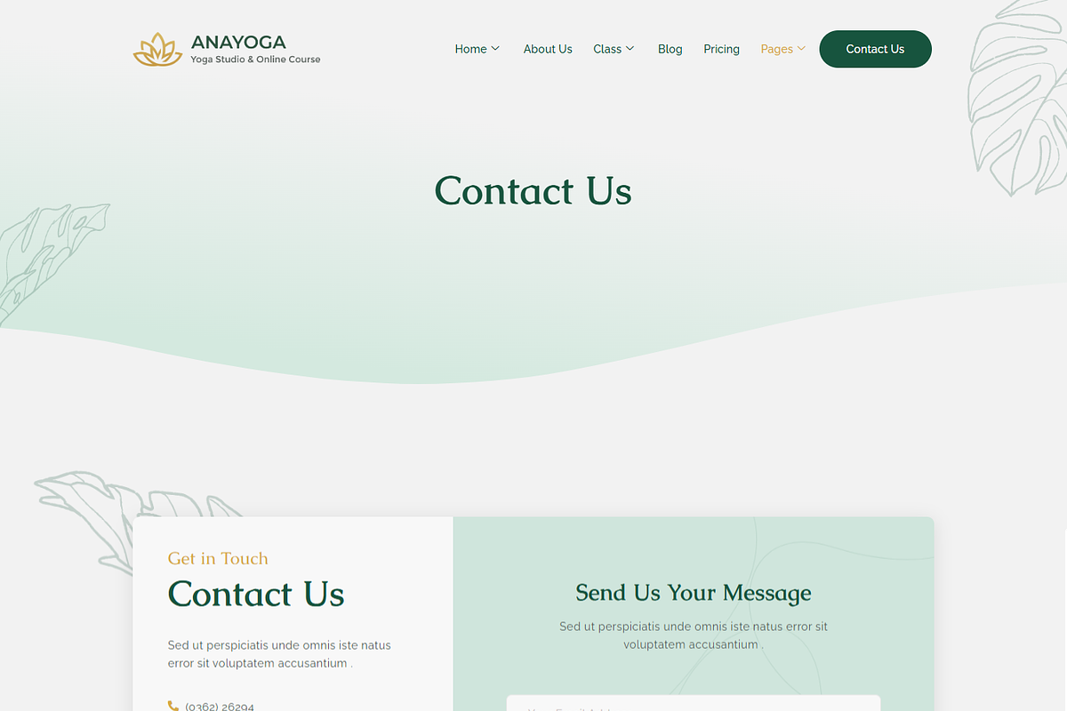 Yoga Teacher & Studio Elementor Kit, a Landing Page Template by Elite Templates (Photo 10 of 10)