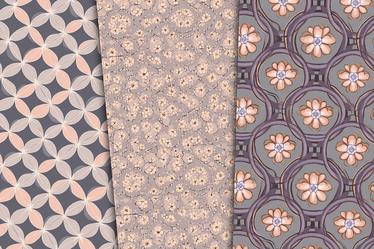 Tile Pattern Set, a Pattern Graphic by Libby Wishes (Photo 4 of 5)