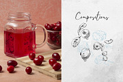 Cranberry drops, a Food Illustration by MsFlaffy (Thumbnail 2 of 10)