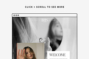 Squarespace 7.1 Template: Iris, a Squarespace Template by Big Cat Creative (Thumbnail 2 of 4)
