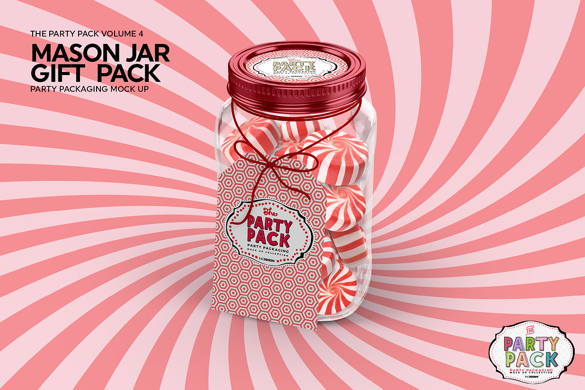 Vol.4 Party Packaging MockUps, a Product Mockup by INCDesign (Photo 8 of 18)