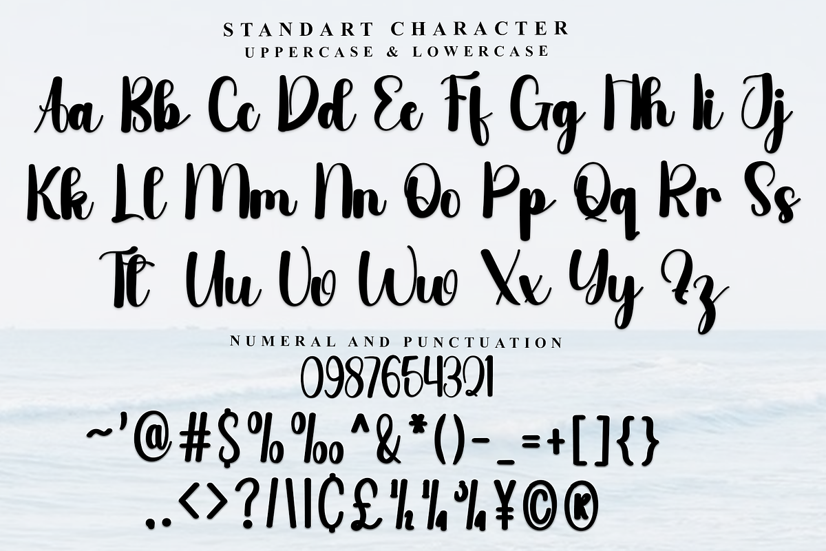 Background Autograph, a Handwritten Font by InermediaSTUDIO (Photo 5 of 8)