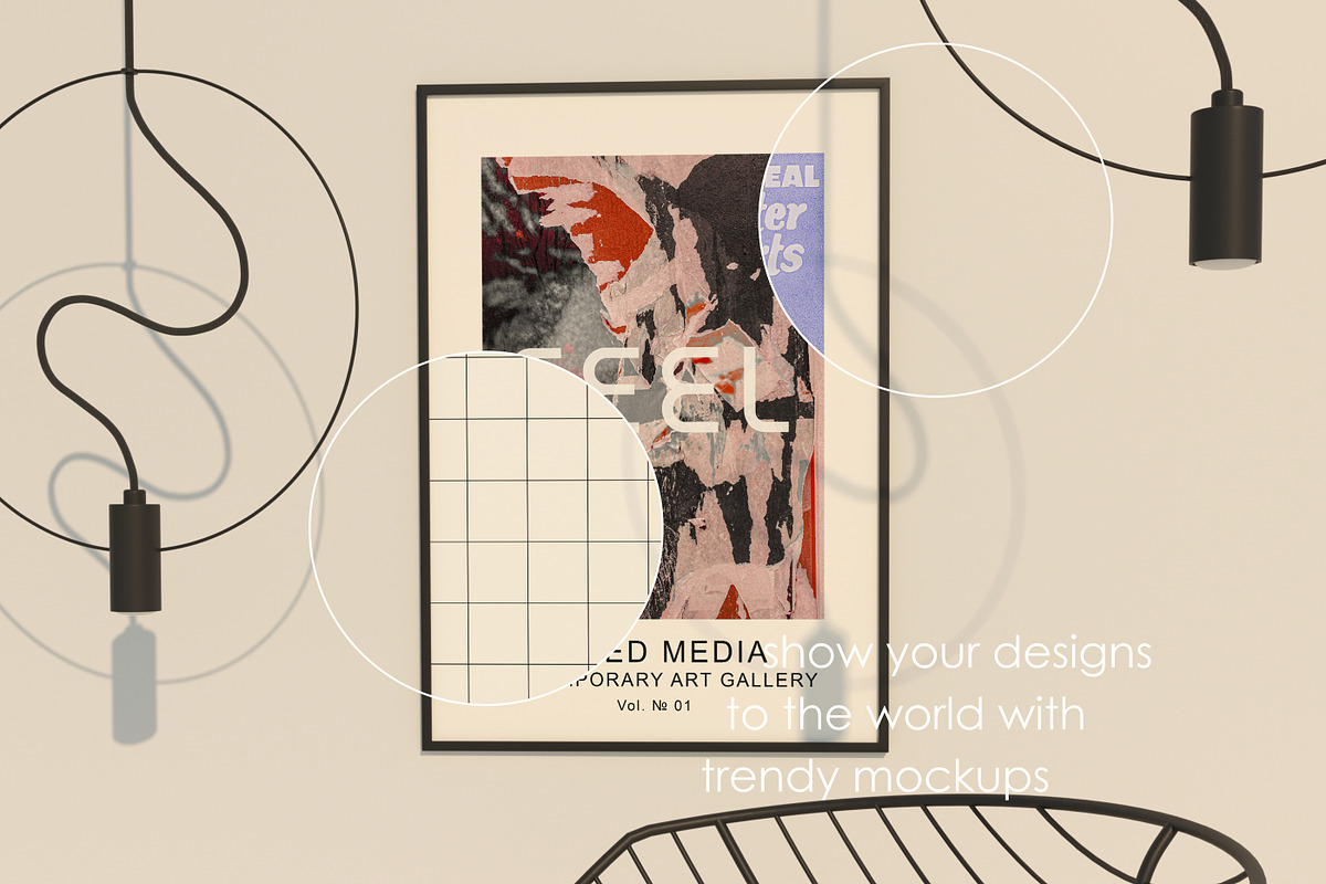 Monochrome Minimal | Farme Mockup, a Household Mockup by yuliyuri.studio (Photo 6 of 8)