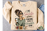 Sarcastic Woman Coffee PNG, a Seasonal Illustration by Craft Nest (Thumbnail 5 of 5)
