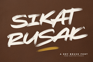 Sikat Rusak • A Dry Brush