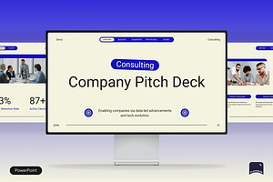 Consulting Business Presentation, a Presentation Template by Claymoon Lab