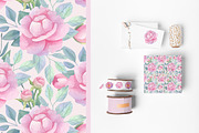 Watercolor Blooming Clipart, an Illustration by OllyKo Art (Thumbnail 8 of 8)