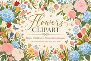 Flowers Clipart Bundle, a Decorative Illustration by Anna Studio (Thumbnail 1 of 12)