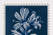 Lupa Co · Cyanotype Botanical Stamps, a Texture Illustration by milatovar (Thumbnail 10 of 18)