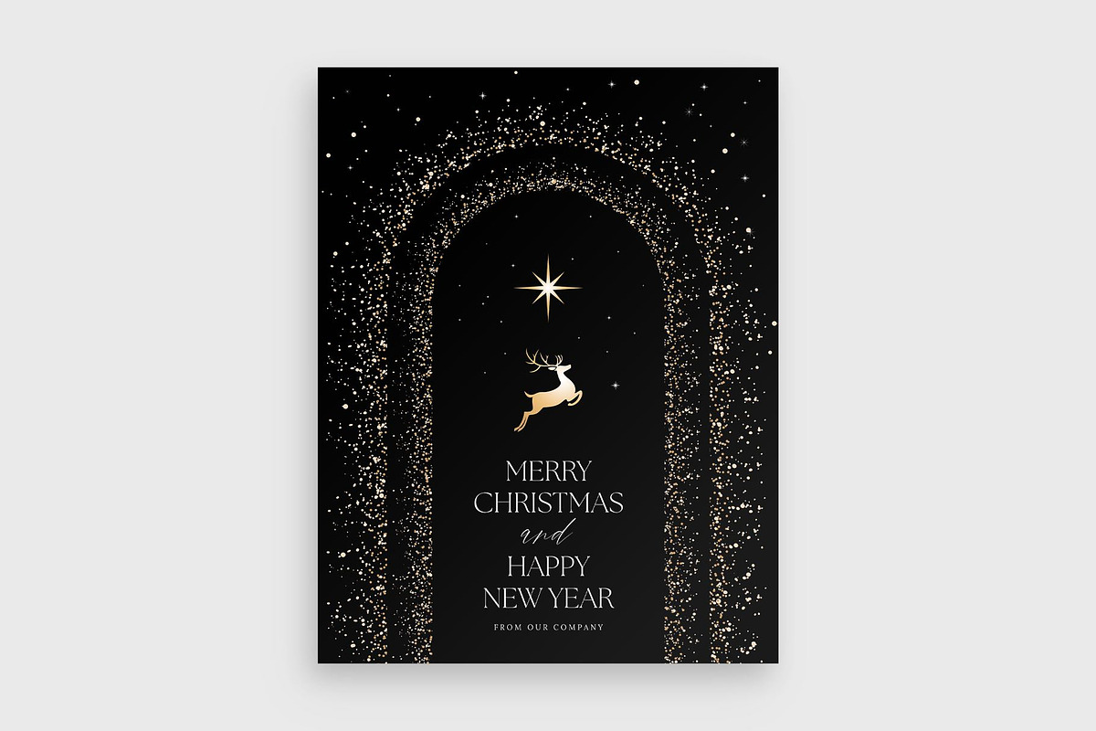 Luxe Christmas Flyer Template, a Flyer Template by BrandPacks (Photo 2 of 5)