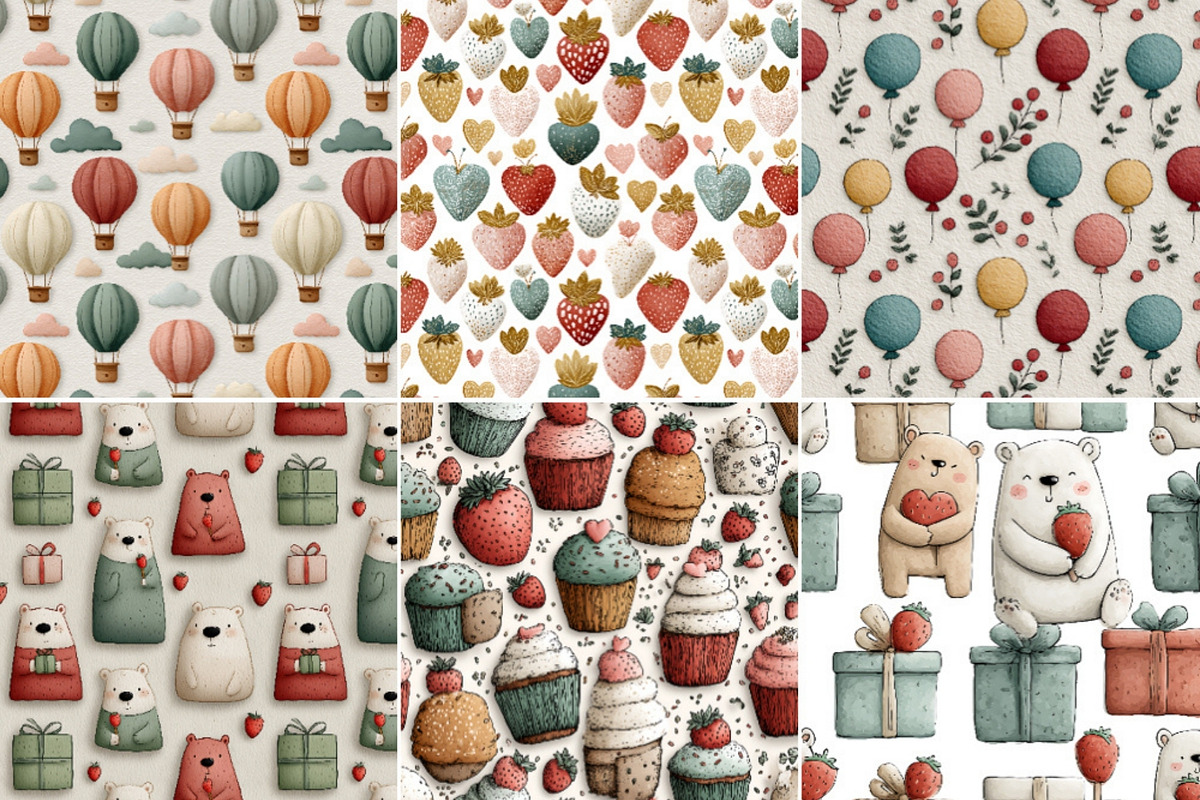 Strawberry Clipart Berry Firth Birth, a Decorative Illustration by Nicole Branger Art (Photo 15 of 26)