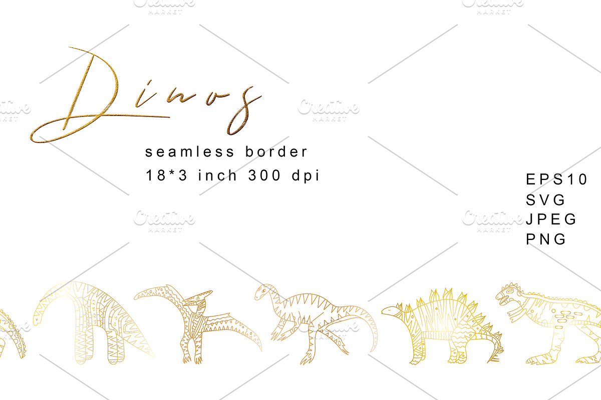 Dinosaurs Illustrations And Patterns, a Graphic by kh_cat (Photo 11 of 14)