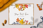 Autumn watercolor clipart, a Graphic by Cheeba Ribba Designs (Thumbnail 3 of 5)