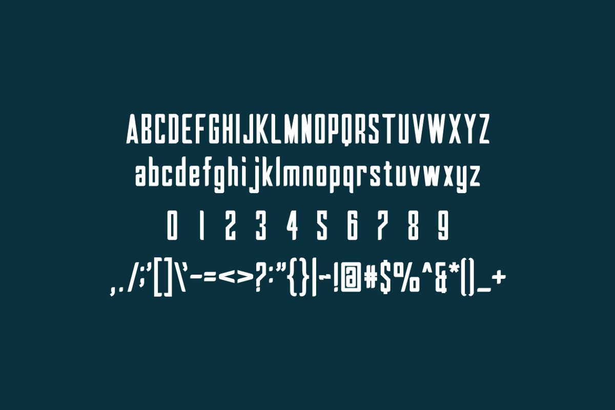 Dualfallen - Font, a Sans Serif Font by artchiles_design (Photo 4 of 5)