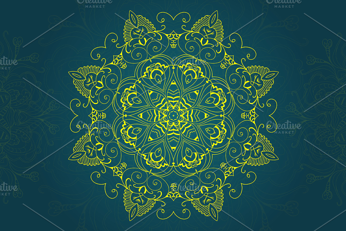 40%OFF Mandalas Ornaments SALE!!!, a Graphic by Iryna Danyliuk (Photo 5 of 8)