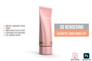 3D Rendering Cosmetic Tubes Mock-up, a Packaging Mockup by graystudio (Thumbnail 27 of 50)