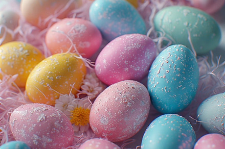 Pastel Eggs Easter Bunny image, a Holiday Photo by ComfortQ