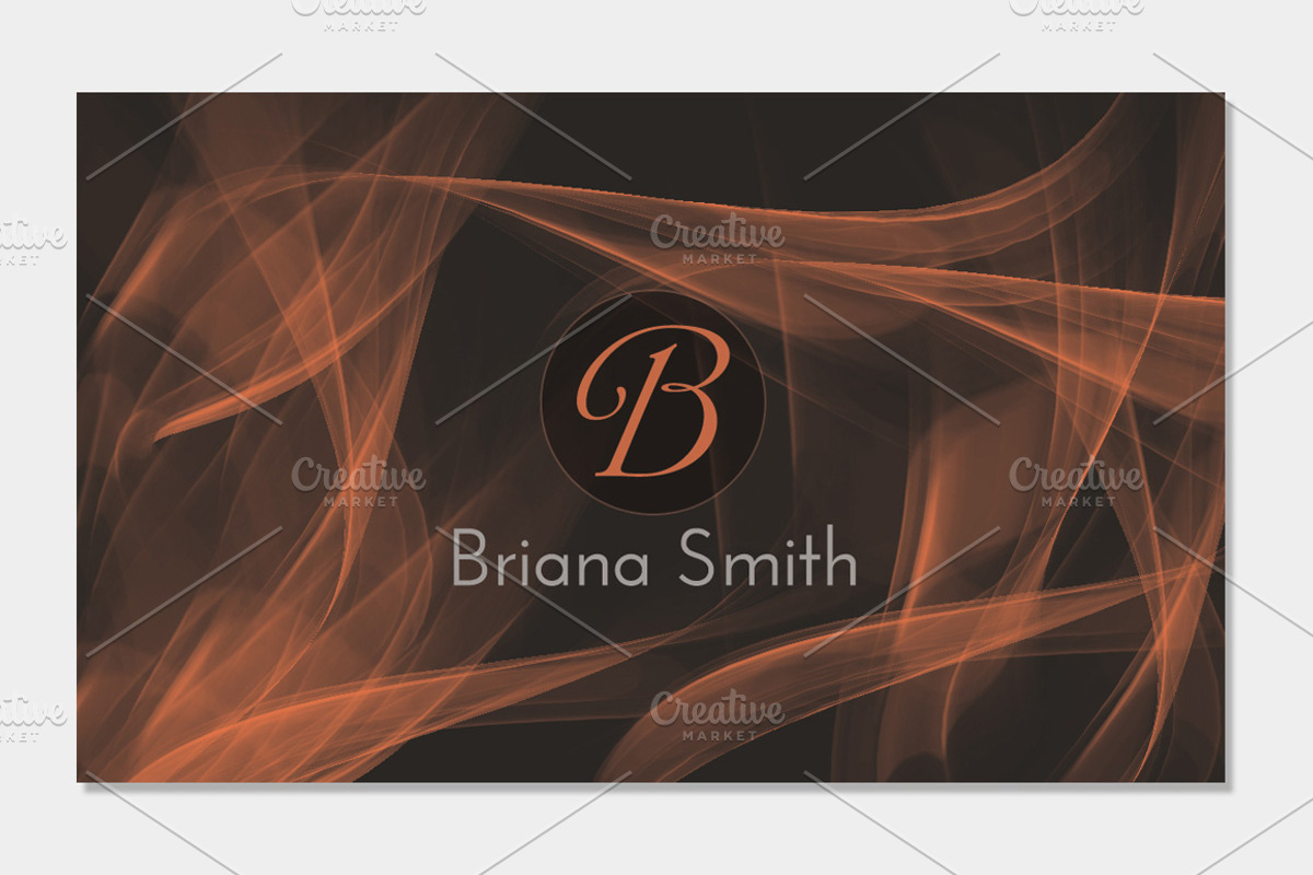 Dark Haze Business Card, a Business Card Template by audeemirza (Photo 3 of 4)