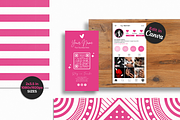 Instagram Business Card Template, a Business Card Template by Nina Shaw (Thumbnail 2 of 10)