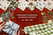 Cozy Christmas Patterns Winter birds, a Pattern Graphic by KomannaArt (Thumbnail 1 of 6)