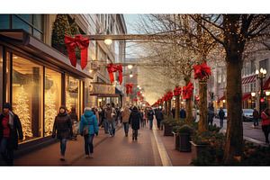 clearance holiday shopping banner ai, a Holiday Photo by pikepicture