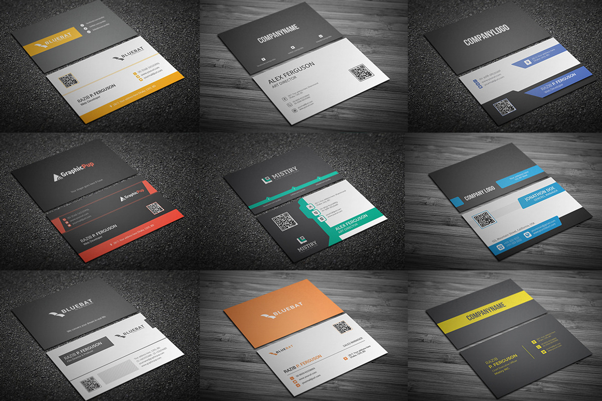 10 in 1 Business Card, a Business Card Template by Rongmistiry (Photo 2 of 12)