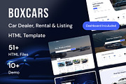 Boxcar — Car Dealer HTML Template, a HTML Template by CreativeLayerss (Thumbnail 1 of 3)