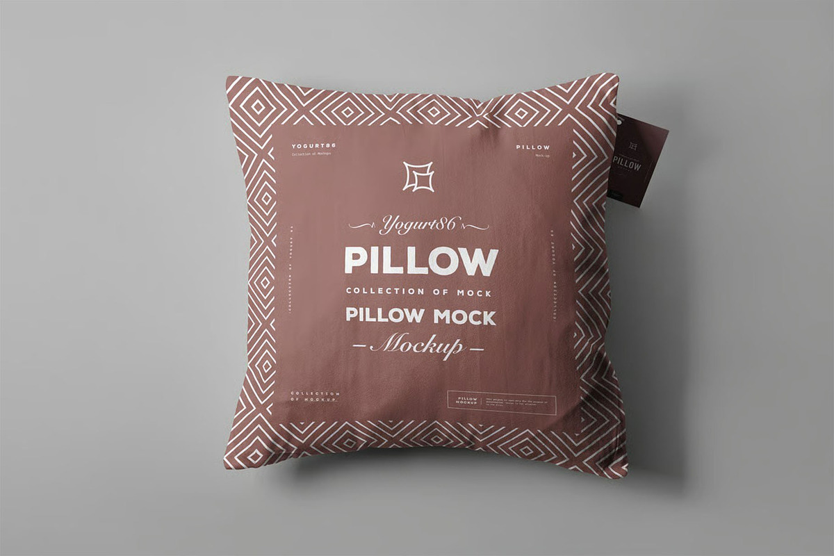 Pillow Mock-up, a Product Mockup by zippypixelstudio (Photo 5 of 15)