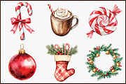 Great Christmas Clipart Bundle, an Illustration by Sublimation Artist (Thumbnail 3 of 6)