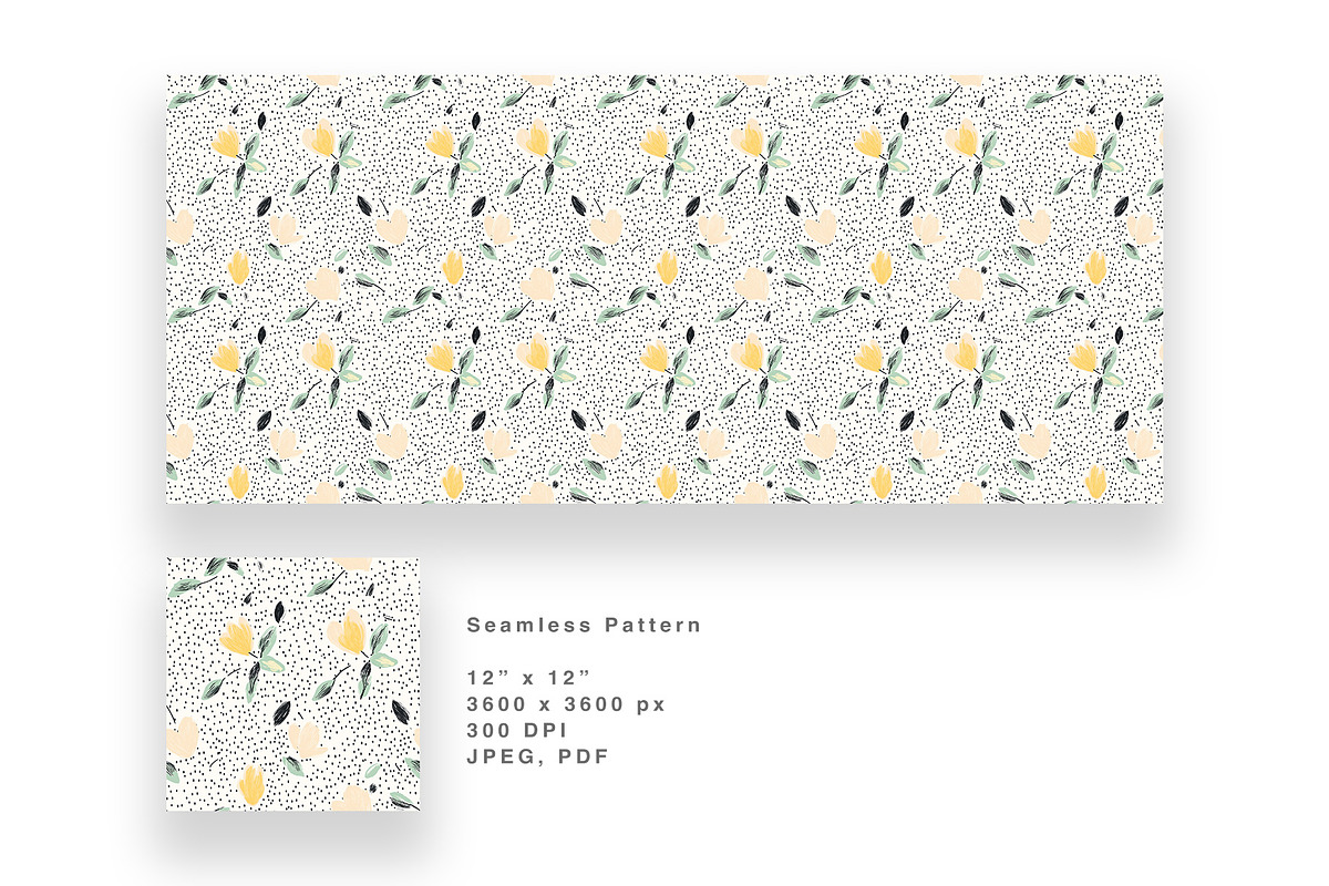 6 Seamless Pattern: Botanical Draw, a Pattern Graphic by StudioCitra (Photo 7 of 10)
