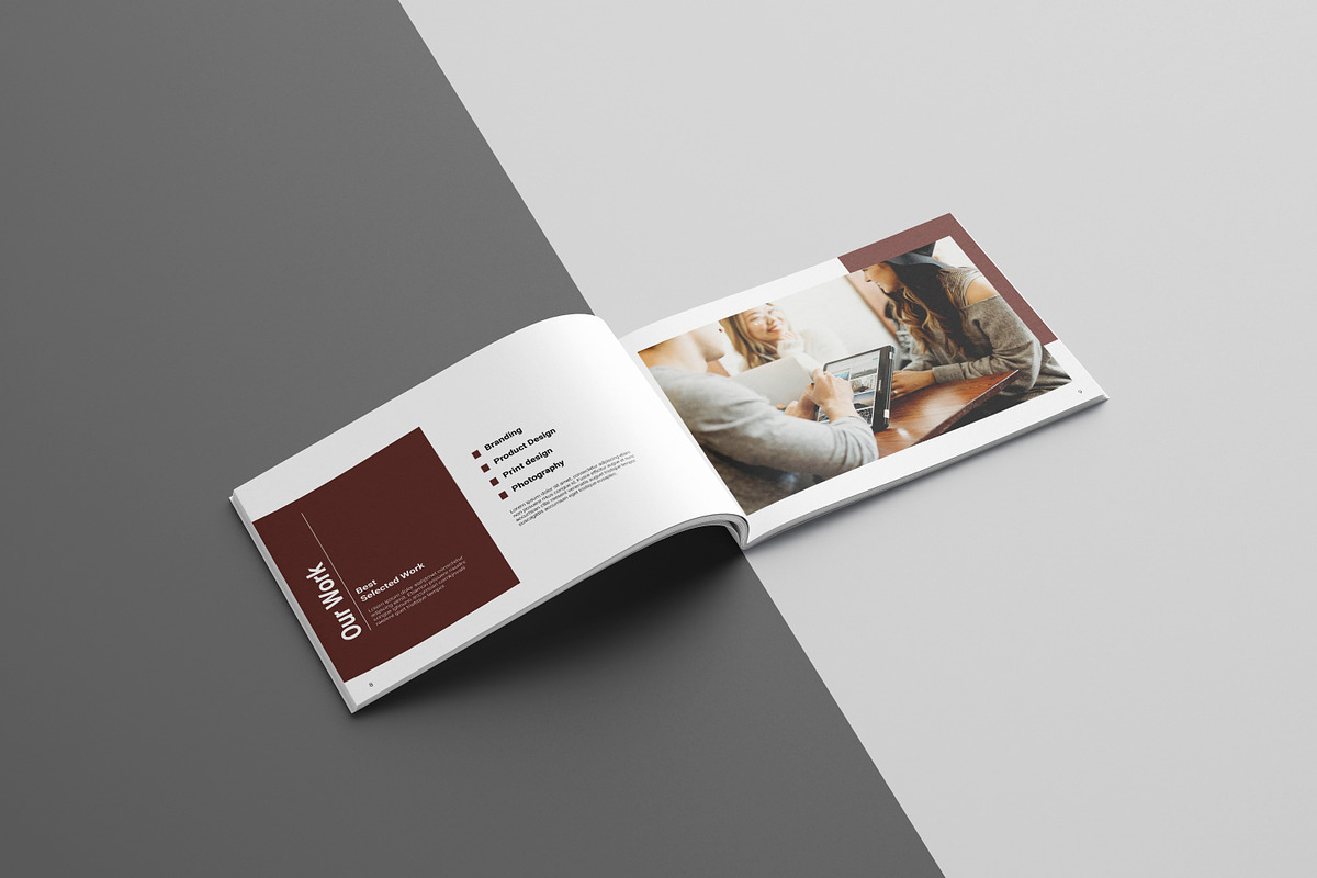 Design Portfolio Template, a Brochure Template by Template Shop (Photo 13 of 14)