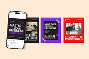 Strategy Bussines Instagram Template, a Social Media Template by adoestudio (Thumbnail 4 of 4)