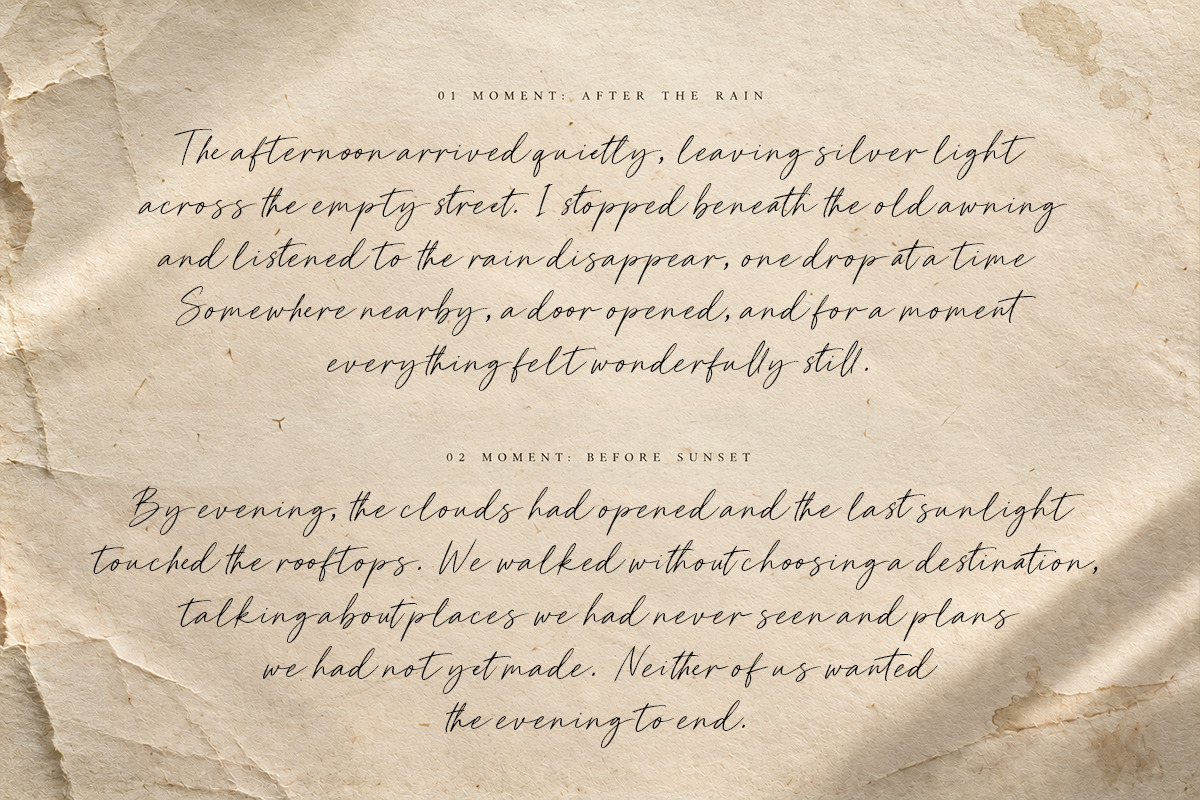 Gabriel Rhys Hawthorne, a Script Font by Struggle Studio (Photo 8 of 10)