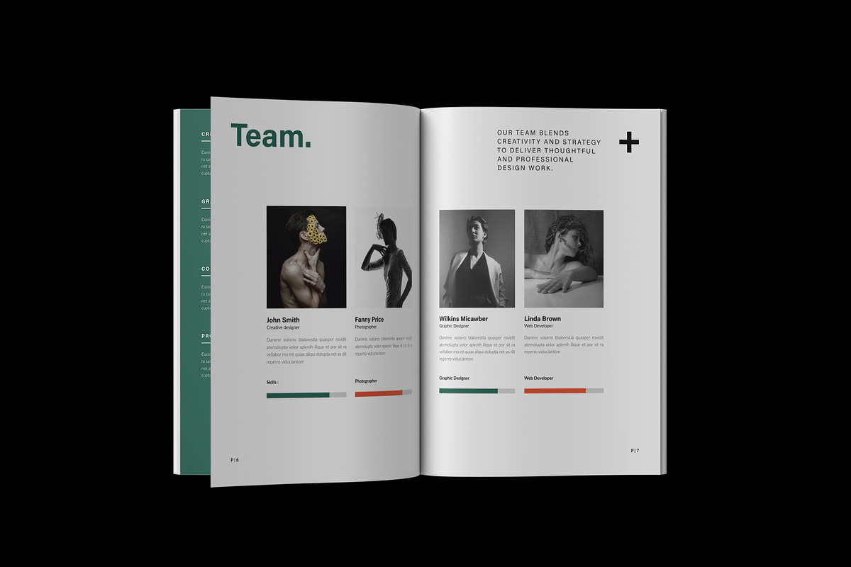 Graphic Design Portfolio, a Brochure Template by NorthPeak (Photo 4 of 15)