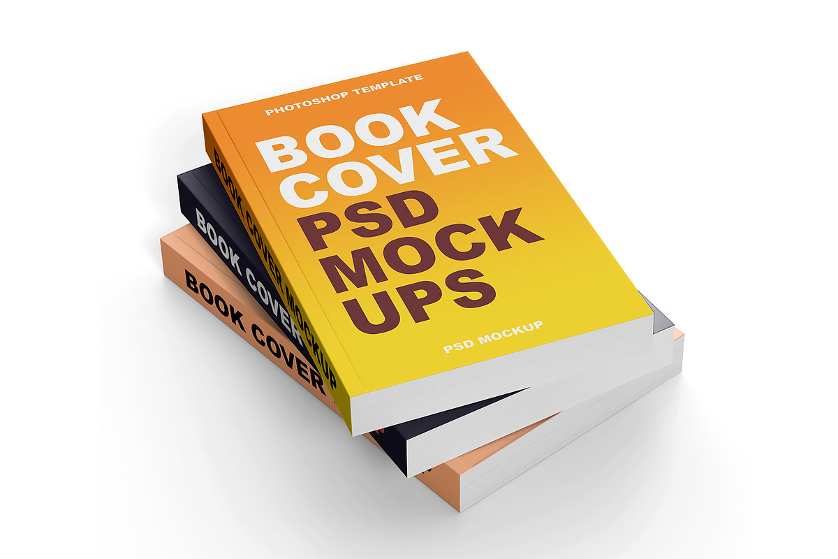 Book Cover Mockup, a Books & Magazine Mockup by mockupbuys (Photo 76 of 101)