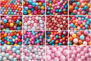 3d Glossy Balls Background, a Wallpaper Graphic by Forhadx5 (Thumbnail 8 of 9)